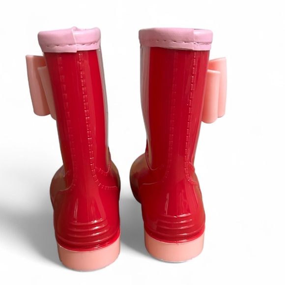 FUSHIA / PINK CHILDREN’S RAIN BOOTS - Picture 3 of 4